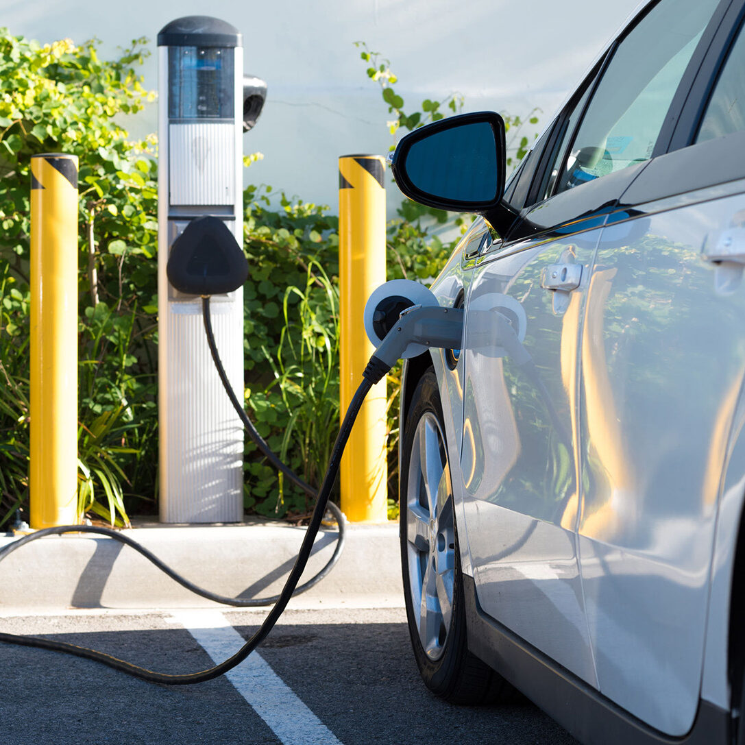 public EV car chargers for charging stations